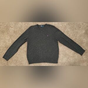 Polo Ralph Lauren Men’s Wool V-Neck sweater.